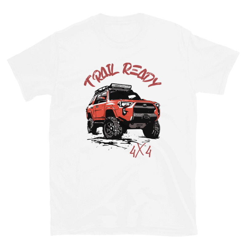 Trail Ready - 4Runner Graphic T-Shirt – Built for Adventure