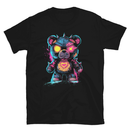 Neon Bear Graphic T-Shirt – Bold, Fierce, Unapologetic