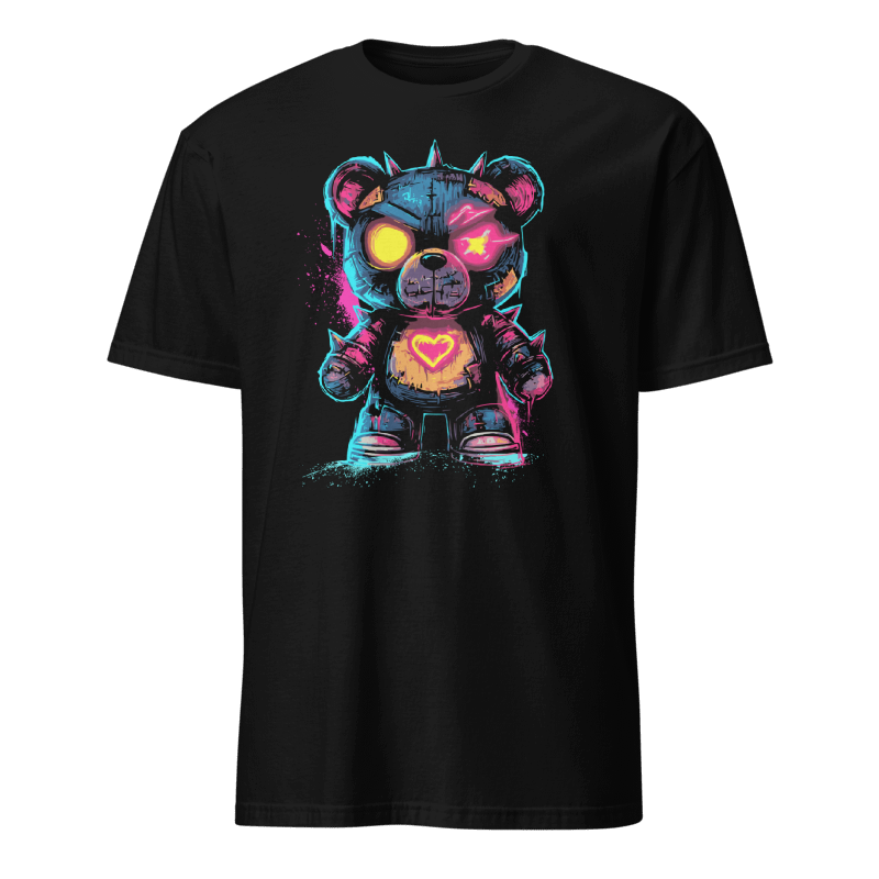 Neon Bear Graphic T-Shirt – Bold, Fierce, Unapologetic